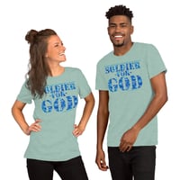 Image 13 of Soldier For God ICE Unisex t-shirt