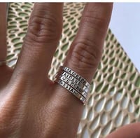 Image 5 of Keep Me Here Band - stamped ring