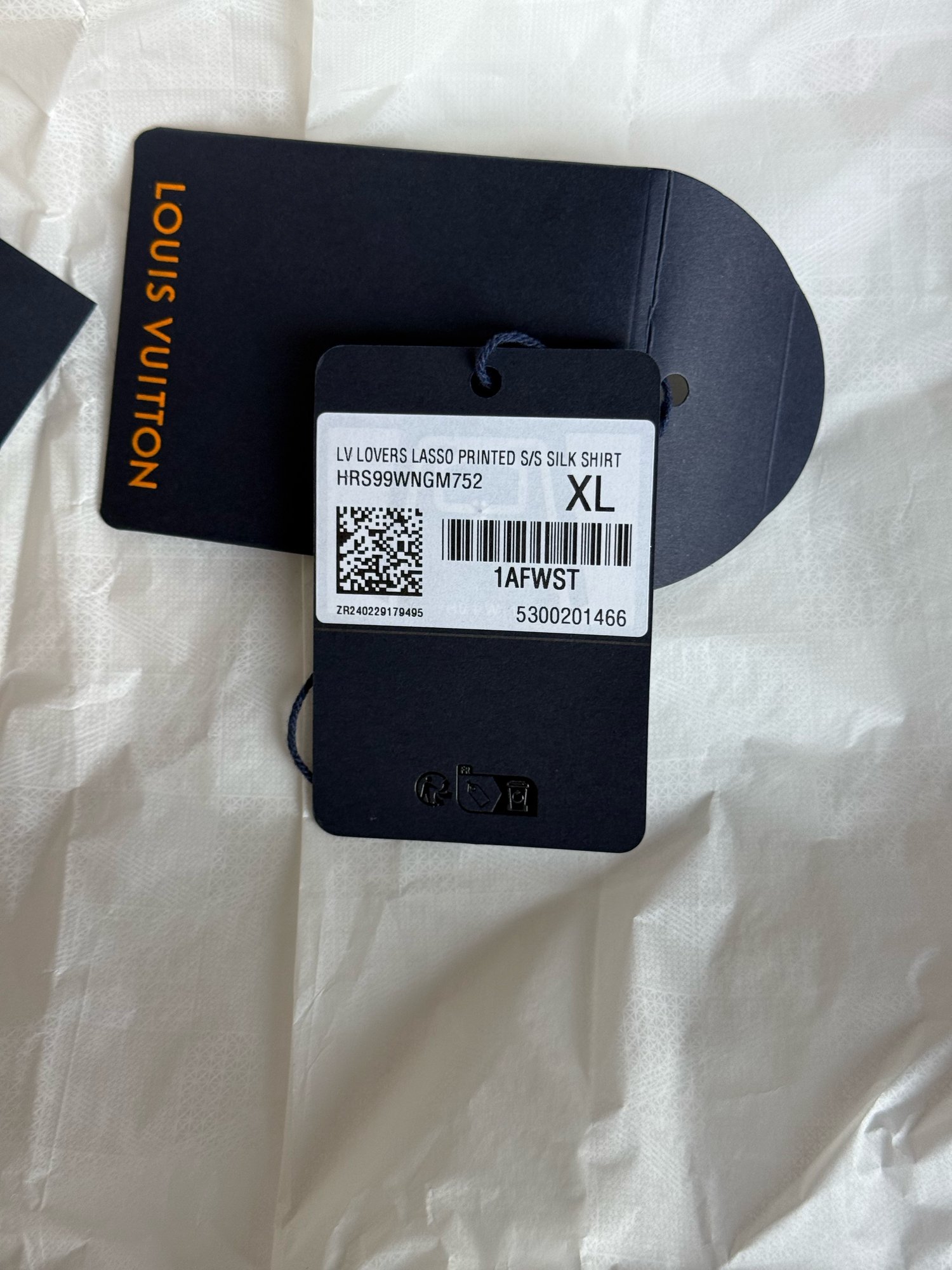 Image of Louis Vuitton SS24 by Pharrell 'Lovers' Button-Up