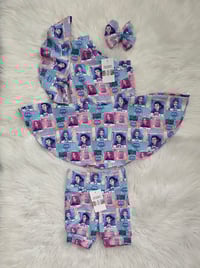 Image 2 of Customer orden romper and bow size 18-24M 