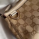 Image 2 of Gucci bag with gold metallic leather handle