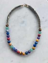 Image 1 of *new* PYRITE + RAINBOW GEMS 2