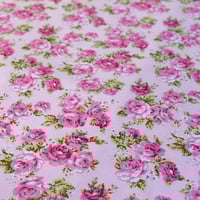 Image 1 of Made to Order - ‘Alice’ Warm Pink Roses Shabby Chic Vintage Style Floral Eiderdown