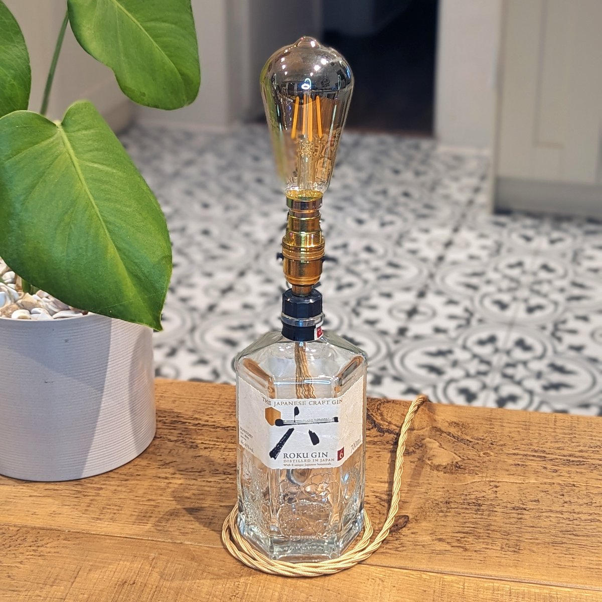 Roku Gin Lamp Nature Reclaimed