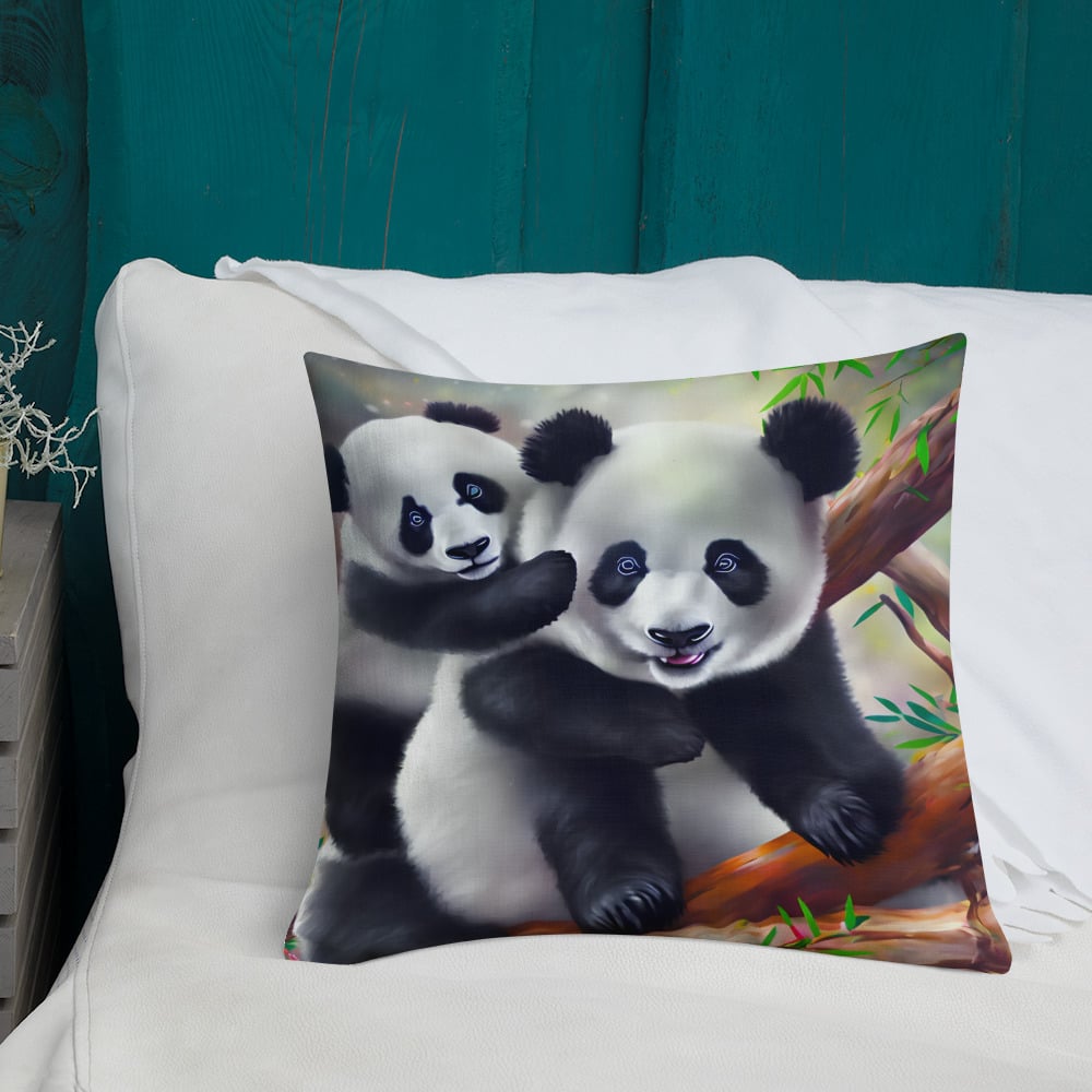 Image of Panda Premium Pillow