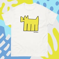 Image 2 of Classic Yellow Dog White Tee Adults