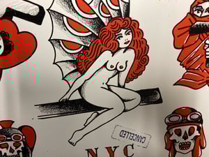 Image of NYC tatcon tattoo flash set