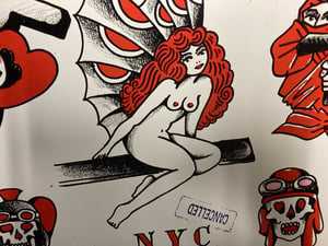 Image of NYC tatcon tattoo flash set 