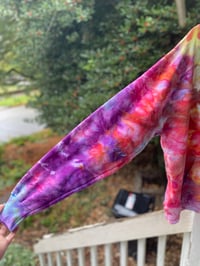 Image 2 of LARGE Let’s Go Girls Orca Tie Dye Hoodie 2