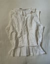 70s linen and lace camisole  