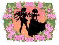 Image 1 of (PREORDER) Revolutionary Girls ~ Stained Glass Silhouettes Series