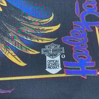 Image 4 of DEADSTOCK HARLEY DAVIDSON  BANDANA EAGLE SOARS ALONE