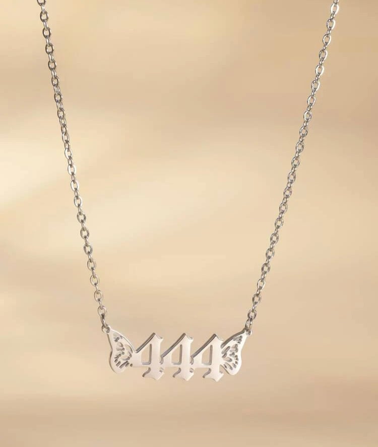 Image of 𝓦𝓲𝓷𝓰𝓮𝓭 “444” 𝓐𝓷𝓰𝓮𝓵 # 𝓝𝓮𝓬𝓴𝓵𝓪𝓬𝓮✨