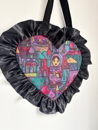 Image 1 of Matryoshka Doll Heart Bag Limited Edition – LFW Collection 🖤🪆