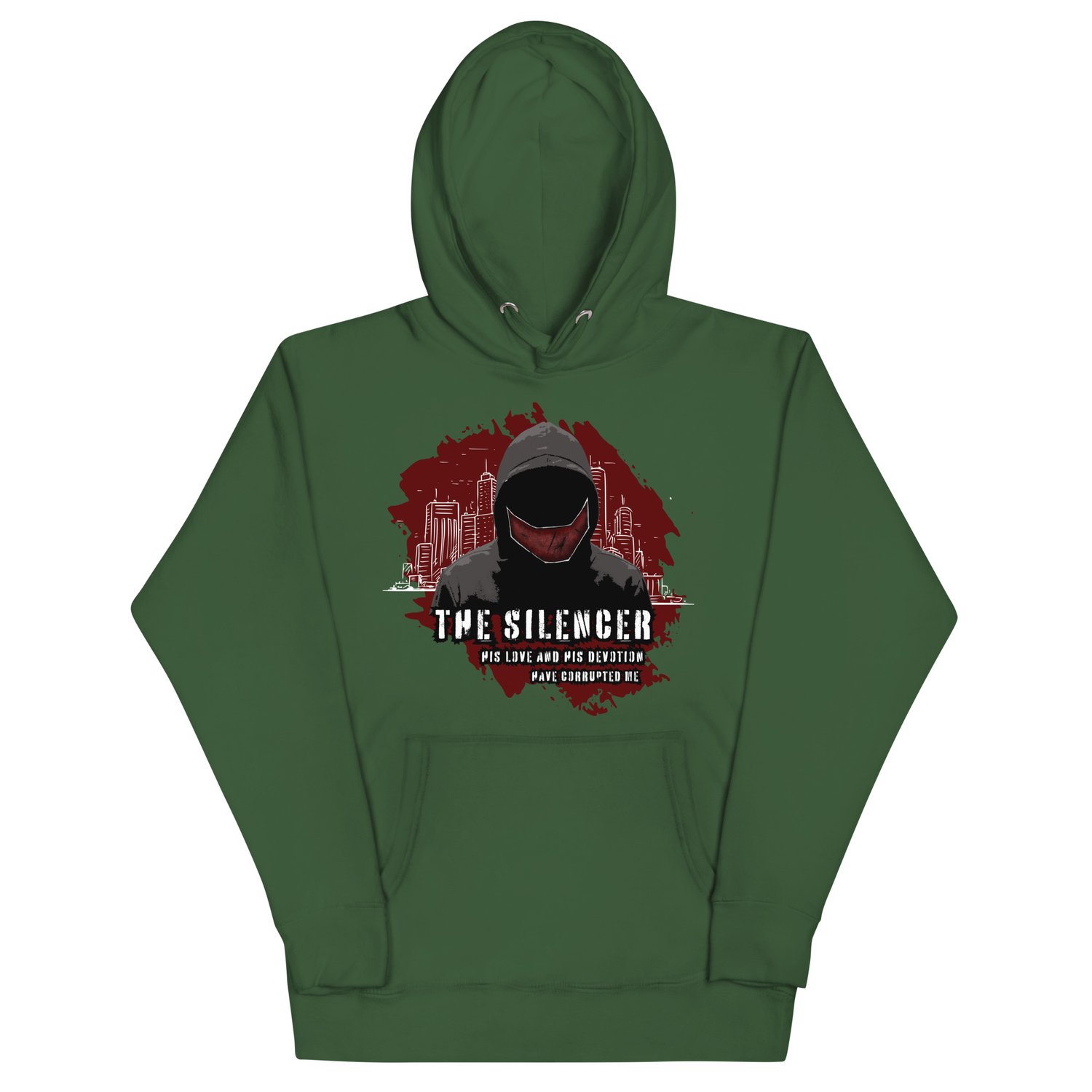 Image of The silencer officially licensed under your scars Unisex Hoodie