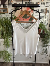 Image 3 of True Religion white zipper side top