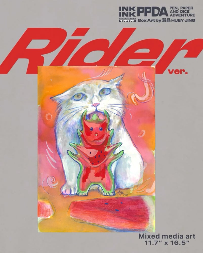 Image of Original Art - Watermelon Sea Star // PPDA X INKINK