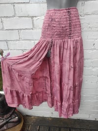 Image 1 of Zara Split Skirt - Pale Pink