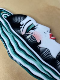 Image 2 of Cry Me A River - porcelain wall plaque