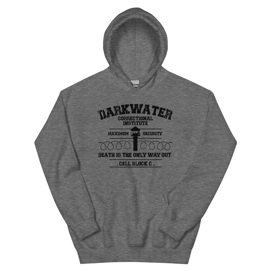 Image of Officially licensed Babalon Darkwater logo Unisex Hoodie