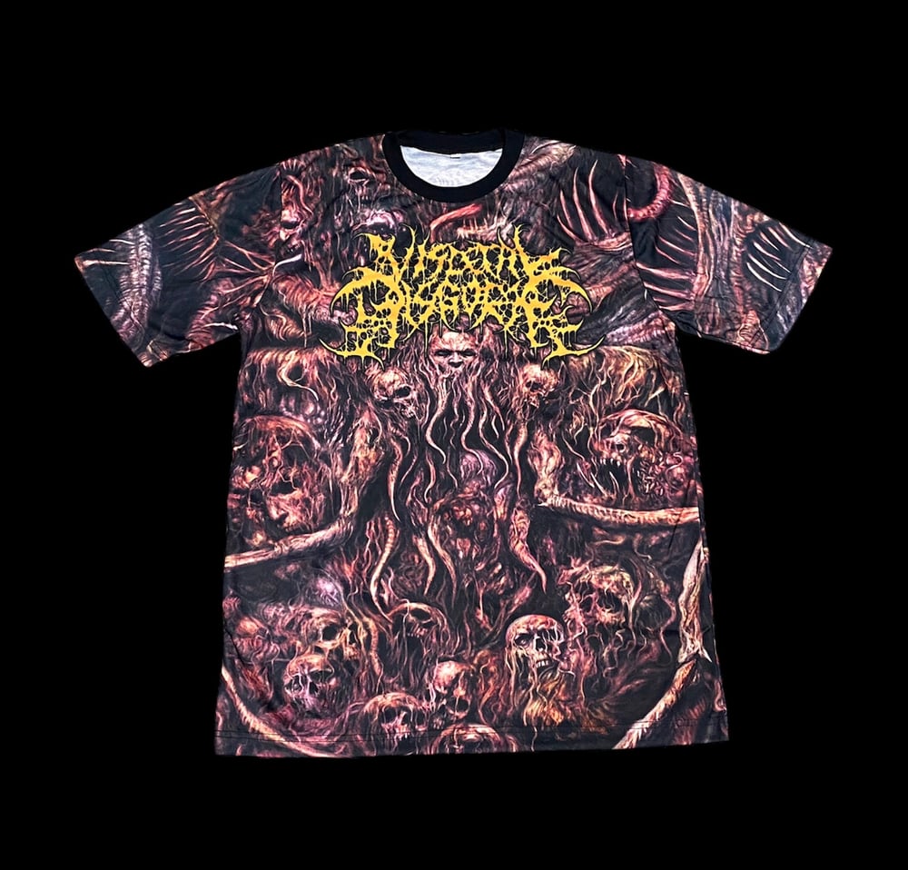 Visceral Disgorge-All Over Print Short Sleeves