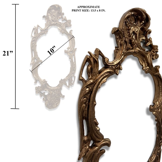 Custom Rustic Ornate Framed Canvas Print (Choose Your Print)