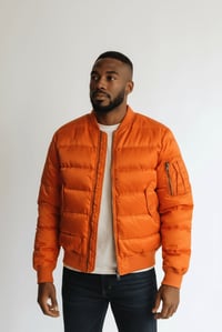 Image 1 of Bomber Doudoune Orange 