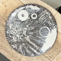 Image 3 of CLASS: Oct 13th: Hand built Mono-printed Moon dish, 90 Mins