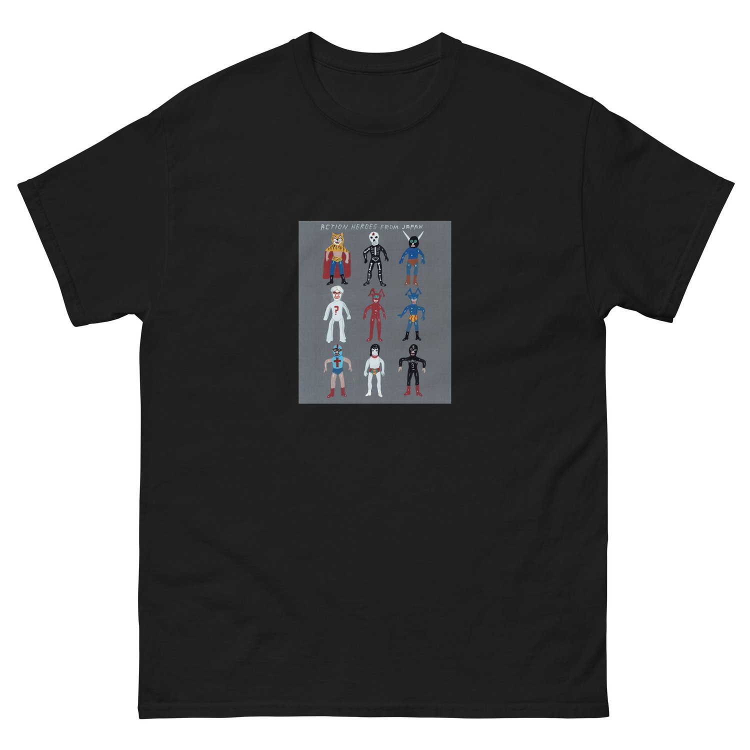 Image of ACTION HEROES FROM JAPAN T-SHIRT