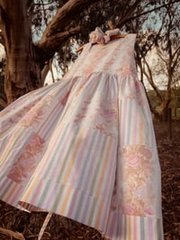 Image 2 of Patchwork Meadow Lark Mini Dress Large Aus 14-16