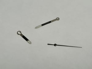 Image of OMEGA NEEDLES SET FOR GENTS WATCHES,SEAMASTER,GENEVE,CONSTELLATION,FITS CAL 1010-1012-1020-1022,NEW