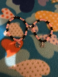 Image 2 of Matching bracelets 🩷🖤
