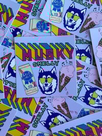 Image 1 of Musky Smelly LIMITED RUN stickers