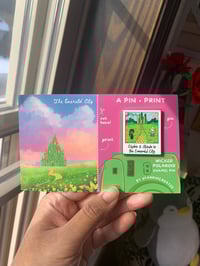 Image 4 of Wicked Polaroid Enamel Pin + Print