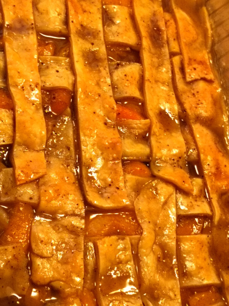 Image of Peach cobbler