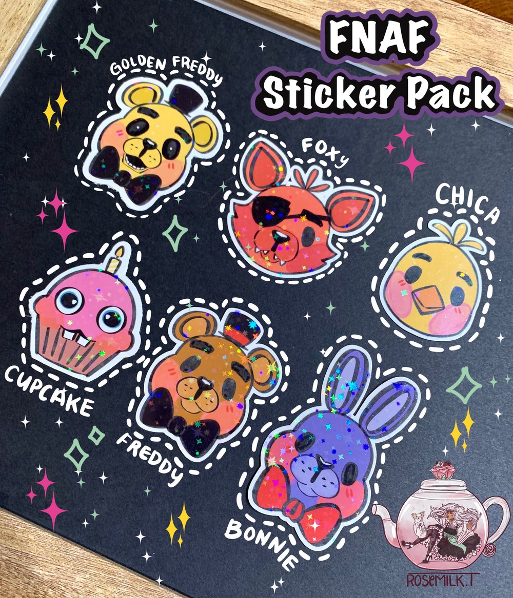 Image of FNAF Sticker Pack