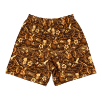 Image 2 of Desert Camo Unisex Athletic Shorts