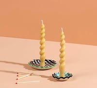 Beaswax twist candles (pair) 