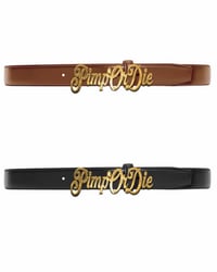 Image 1 of Pimp Or Die Belt 
