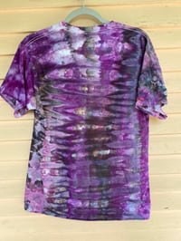 Image 4 of MEDIUM Live Fast Eat Trash Tie Dye Shirt I12