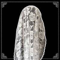 Image 3 of Headband Mantilla Veil 
