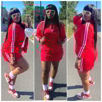 Red Michelle 2pc set