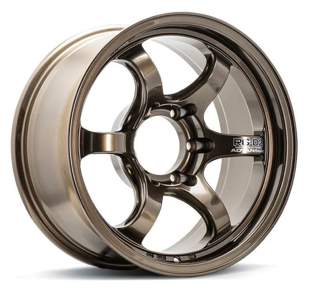 ADVAN RG-D2 17x8.5 -10 Umber Bronze Metallic wheel