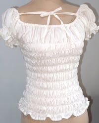 Sandee Top in Classic White (Pre-order)