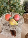 SALE! Resin Festive Fruit Decorations ( Set of 3 )