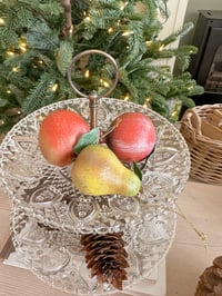 Image 2 of SALE! Resin Festive Fruit Decorations ( Set of 3 )