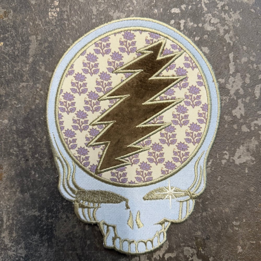 Image of Small Velvet Stealie Patch 2