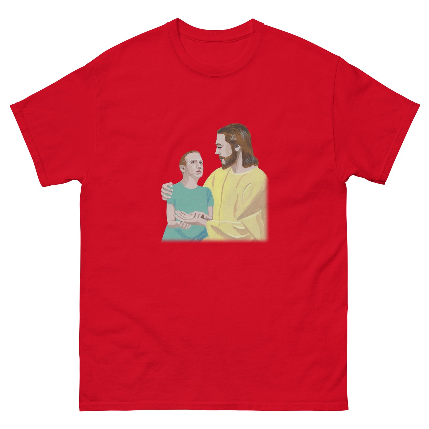 Image of MARK MEETS JESUS T-SHIRT
