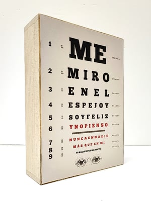 Image of Agudeza visual. Parálisis Permanente.