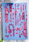 Pastel Weapons, Reusable Sticker Book